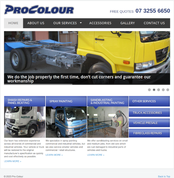 Pro Colour Truck Painting screenshot